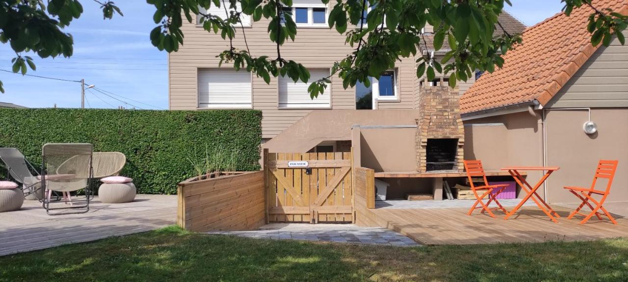 Berck Maison De Vacances Avec Terrasse Et Jardin, Esterno foto